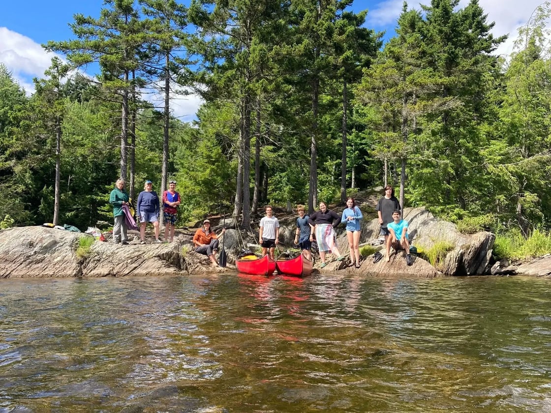 Canoe-camp